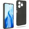 REY Cover in Gel TPU Nera per OUKITEL C50, Ultra Sottile 0,33 mm, Morbido Flessibile, Custodia Silicone