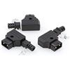 SZRMCC D-Tap P-Tap Maschio Power Tap Alimentazione Connettore Plug Kit per Anton-Bauer IDX V-Mount Gold Mount Batteria RED Videocamera DSLR Cavo DIY (3 Pcs)