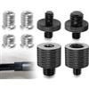 KAPSING Set adattatori per treppiedi, adattatore filettato da 1/4 a 3/8 di pollice,vite per treppiedi da 3/8 a 1/4 di pollice,doppia vite filettata 1/4 a 1/4,vite per fotocamera,supporto convertitore