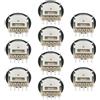 Be In Your Mind 10pcs Potenziometro Per Ruota Del Volume Compatibile Con Game Boy Color Compatibile Con Game Boy Advance Compatibile Con Game Boy Pocket Ruota Regolazione Volume