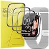 Blueshaweu Compatibile con SWGOTA 2023 Smartwatch Pellicola Protettiva Proteggi Schermo per SWGOTA CS2 PRO 1.85'' Smartwatch,3D Copertura Completa Protezione Schermo HD Ultra Trasparente (3 Pacchetti)