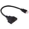Bewinner Cavo Splitter HDMI 1080P HDMI Maschio a Doppio HDMI Femmina Cavo Adattatore Splitter da 1 a 2 Vie per TV HD, 1 Cavo HDMI Maschio a 2 Cavi Splitter Femmina HDMI