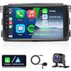 Hodozzy 8 Core 4G+64G Autoradio per Mercedes Benz Smart Fortwo 451 2005-2010 Android 9 Pollici Touch Schermo GPS Navigation Carplay Android Auto Mirror Link 2 Din Radio Bluetooth DSP WiFi RDS Camera Hodozzy