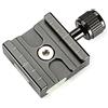 Neewer® Alluminio 50 mm piastra a sgancio rapido QR morsetto 3/8 con 1/4 adattatore e Built-in Livella a bolla per Benro Acratech Kirk Wimberley Gitzo Manfrotto RRS Arca Swiss e Altre arca-style Piastra a Sgancio Rapido