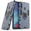 MaiJin LuluMain Compatibile con Galaxy A20S Cover, Custodia Armor Anello Cavalletto (Funziona con Il Supporto Magnetico per Auto) Case Paraurti per Samsung Galaxy A20s (Blu Navy)
