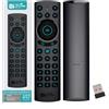RUPA Telecomando Senza Fili Bluetooth per Android TV Box, 2.4G USB IR 5.0 Voce Illuminata Telecomando di Ricambio (G20S Pro Plus)