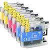 Jhaan LC223 223XL Cartuchos de impresora compatibles para Brother 223 Compatible con DCP-J4120DW MFC-J4420DW MFC-J4620DW MFC-J4625DW MFC-J480DW MFC-J5320DW DCP-J562DW MFC-J5620DW MFC-J5625DW