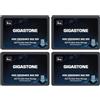 Gigastone SSD 4TB NAS SSD Disco (set da 4) 24/7 Alta Resistenza business RAID Sync Cloud Dati Backup Network Attached Storage Cache SATA III 2,5 Pollici Unità a stato solido interno