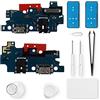 Eonpam Dock ricambi per Samsung Galaxy A30S Connettore di Ricarica Porta Caricatore Port Microfono Audio Jack + Kit di Riparazione Sostituzione