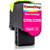HenceBuy C310 C315 Magenta Cartuccia Toner Compatibile per Stampante Xerox C310 C310dni C310dnim C315 C315dni C315dnim 006R04358 (Magenta, 2000 Pagine)