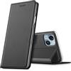 Verco Custodia a libro per iPhone 15, in pelle PU, per Apple iPhone 15, 6,1 pollici, con magnete, colore: nero