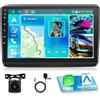 Motorsi Autoradio Motorsi Android 4+64G Per Fiat DUCATO 2010 Citroen Jumper Peugeot Boxer, Autoradio 9 Pollici Android 15 Con Carplay GPS WiFi Bluetooth 5.0 FM/RDS Telecamera AHD Posteriore, Supporta DAB