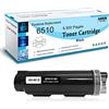 ASEKER Nero Compatibile Toner Cartuccia per Xerox Phaser 6510 6510N 6510DN 6510DNI WorkCentre 6515 6515N 6515DN 6515DNI 6515DNW 6515NW Stampante Alta Capacità 5500 & 4300 Pagine ( Nero x 1 )