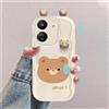 hdqICase Custodia Cartone Animato 3D Compatibile con Xiaomi Poco C65/Redmi 13C-4G Cover Silicone Antiurto Alla Moda
