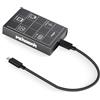 PERGEAR Professional Lettore di schede CFexpress 4.0 Tipo A e Tipo B 2 in 1 | Adattatore da Type-C a CFexpress Type A e B 2 in 1 con velocità di trasferimento ad alta velocità di 40 Gbps per Windows/Mac