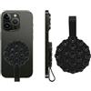 Yatrosynth Ventosa per Telefono, Ventose Doppie per Cellulari, Ventose per Telefono in Silicone, Porta Smartphone per Selfie e Video,Hands-Free
