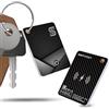 SEINXON Portafoglio Tracker (solo iOS) IP68 sottile carta di ricerca oggetti bagagli Bluetooth funziona con Apple Find My APP & Network - Caricatore wireless (piccolo)