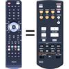 GOUYESHO Telecomando di ricambio per Yamaha RAX16 WF67630 RX-397 RX397
