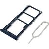 Eonpam Vassoio Carta SIM per (Samsung Galaxy A22 4G) qualità Originale Porta Scheda SIM Ricambio Slot Scheda Memoria SD con Pin della Scheda SIM(Nero)