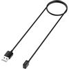 MEMELOKA Caricatore Compatibile con Xiaomi Redmi Watch 5 Active/Redmi Watch 5 Lite/Redmi Watch 6, 100cm USB Cavo di Ricarica, Nero