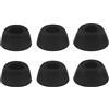 SG Store 3 Paia Auricolari In Silicone Auricolari Compatibile con Huawei FreeBuds Pro Auricolari Auricolari Morbidi Cuscinetti Per Orecchie Tappo Per Orecchie L/M/S 1 Paio Per Misura Nero