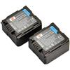 DSTE 2-Pacco Ricambio Batteria per Panasonic VW-VBG130 AG-HMC150 HMC150P HMC150PJ HMC153MC HMC70 HMR10 HMR10A HMR10E HMR10P HSC1U HDC-DX1 DX1-S DX1EG-S DX1GK DX3 HS100 HS100GK