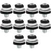 LT Easiyl 10 Pezzi Viti di Montaggio per Disco Rigido 8,6x7,6mm M3 Viti per Disco Rigido 511945-005 Compatibile con HP 2,5 Pollici HDD/SSD G3 G4 G5 G6 Mini PC G2 G3 AIO PC