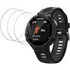 NUCNOK 3 Pezzi Vetro Temperato per Garmin Forerunner 735/Forerunner 735XT,HD Schermo AntiGraffio Senza Bolle Pellicola Protettiva in Vetro Temperato