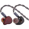 Linsoul Punch Audio Martilo In Ear Monitor,Cuffie IEM per Basshead con Driver Ibrido 1Planar+2BA+2DD,Auricolari HiFi Cablati, Cuffia Cablata di Precisione per Monitoraggio EDM Hip-Hop