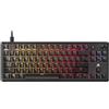 CORSAIR K70 CORE TKL RGB Tenkeyless Tastiera da gioco meccanica cablata - Interruttori lineari MLX rosso v2 pre-lubrificati, SOCD, tasti ABS doppio shot, smorzamento del suono, interrogazione 1000 Hz