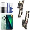 RongZy Dock Connettore di Ricarica per Xiaomi Redmi 14C 4G/Poco C75 USB Dock Charging Flex di Ricambio