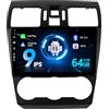 MISONDA 9 pollici IPS Android 15 Autoradio con Telecamera posteriore per Subaru Forester/XV/WRX 2012-2015 Supporta GPS/DAB/controllo del volante/WiFi/BT/CarPlay/4G/360 Camera [2G+64G]