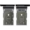 YuYue Electronic Sostituzione a doppio SIM del porta-slot del vassoio compatibile con Samsung Galaxy S23 Ultra 5G 6,8 pollici Phantom Black