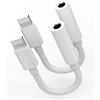 WASRUYI Adattatore per Lightning a 3.5mm Cuffie Jack(2pack) per iPhone14 13 Auricolari Aux Audio Cavo per Apple MFi Certified Auto auricolare Accessori Cuffiette Sdoppiatore per iPad pro air headphones 3,5mm