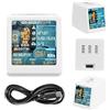 Binghe Nerdminer V2 Bitcoin Miner, 1060 KH/s Nerd miner V2 Display intelligente con ESP32 e orologio da tavolo Bitcoin Miner BTC Solo Lottery Miner Bitcoin Crypto Lottery Miner con Nerd Miner v2(Bianco)