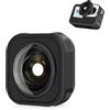 CERFFOOL Obiettivo ultra grandangolare FOV 155 ° per GoPro Hero 13 NERO 12 Mini 11 10 9 Impermeabile Anti Shake Blocco Orizzontale Vetro Ottico HD per Action Camera Lens Accessori