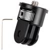 Zimoer Adattatore in Alluminio da 1/4 Adattatore Camera Adattatore di Montaggio Adattatore filettato girevole, Supporto per treppiede per fotocamera per adattatore Gopro, Insta360 ONE R/X2/GOPRO10/9/8/MAX