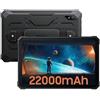 Blackview Active 8 Pro Rugged Tablet, Batteria 22000mAh, 10.36'' 2.4K Display Android 13 IP68 Tablet,16GB+256GB(1TB Extend),Dual SIM 4G,48MP+16MP Fotocamera,Quad Stereo Altoparlante,NFC GPS Nero