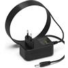 MJXYXCDH Adattatore Caricatore 21W per Echo Show, Link, Spot, Dot, Look, Caricabatterie, Alimentatore 15V 1.4A
