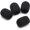 Okuli 4 x Microfono di Ricambio Schiuma Spugna Pastiglie per Auricolari Cuffie - 20mm