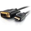 C2G Cavo video digitale ad alta velocità da HDMI a DVI-D, da DVI a HDMI, 3 m, Full HD 1080p, adatto per PS4, Raspberry Pi, Roku, Xbox One, Blue Ray, DVD, Docking Station Dell e altro ancora