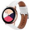BYISYUE Pelle Cinturino per Garmin Vivoactive 6/5/3, 20mm Sport Bracciali Cinturini di Ricambio per Garmin Vivomove 3/Sport/Style/Luxe/Trend/HR,D2 Air X10/Bounce 2