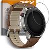 REY Pellicola salvaschermo per XIAOMI AMAZFIT GTR 4 - Watch S4, Vetro temperato, di qualità Premium