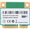 Goshyda Scheda di Rete Wireless, AX210HMW 2.4G/574Mbps, 5G/2400Mbps WiFi BT5.2 Scheda di Rete per Laptop, con Interfaccia Mini PCIE, per Notebook, Piccoli Mainframe, Macchine all in One, per