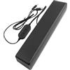 EIMSOAH Wired Stereo Sound Bar USB bocina monitor 3D Surround Sound System with 3.5mm Input, Wide Compatibility, Volume Control, Classic Black Design for Music Player Accessoires audio et vidéo
