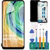 SRJTEK Schermo TFT di ricambio per Xiaomi Redmi Note 11 Pro 4G/5G LCD Display 2201116TG 21091116I Touch Digitizer con telaio (nero, nessun riconoscimento delle impronte digitali)