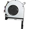 ASHATA Ventola di Raffreddamento CPU GPU per TUF Gaming FX505DU FX505DY FX505GT FX505DD, Ventola di Raffreddamento GPU CPU Laptop con Connettore di Alimentazione a 4 Pin, Ventola