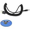HQRP Cavo convertitore USB per Zoom AD14 H4n Registratore Portatile Q3 Q3HD R16 Audio Video Recorder AD-14 AD-14D AD14D AD14D Adattatore AC Cavo di Alimentazione + Sottobicchiere