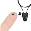 Pinganillosocultos Pinganillo Esami Bluetooth Nascosto - Auricolare Spia Invisibile Senza Fili Copia Esami. (Supernano + V4, Nero con Microfono)