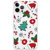 LCHULLE Natale Cover Compatibile con iPhone 15 Pro Max(6.7 Pollici) Custodia Natale Trasparente Cover Silicone Christmas Case Bumper Chiaro Custodia Protettiva per iPhone 15 Pro Max (Trasparente)
